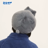 云朵工厂 Бархатный мультяшный милый берет с капюшоном, трехмерная шапка