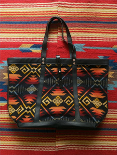 RRL纳瓦霍托特包 印第安纳瓦霍毛呢面料