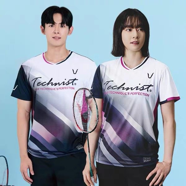 韩版秋冬新款羽毛球服男女比赛球衣速干透气训练服运动套装