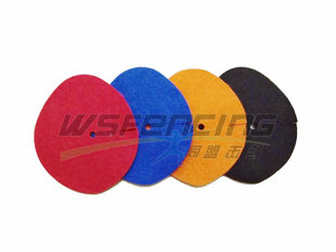 彩色花剑重剑佩剑护手盘羊毛护垫 加厚羊毛垫 舒适柔软耐用