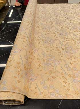 【瑞彩舞蝶】织金真丝宋锦140门幅40姆米 半米链接 不退货