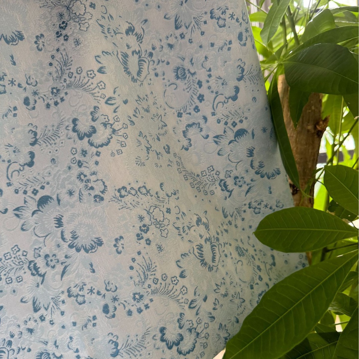 色织提花国风新中式面料6色 女装童装汉服旗袍服装面料帆布包