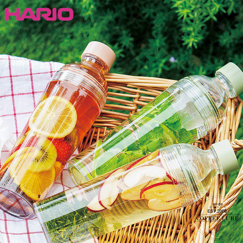 HARIO新款树脂带滤网冷泡冷水壶茶壶凉水壶网红奶茶壶水壶FIBP-40