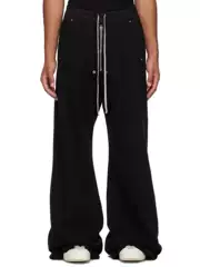 Autumn and Winter Thick Dark Zipper Rivet Workwear Wide-Leg Pants for Men and Women Ro High Street Loose Casual Floor-Length Pants