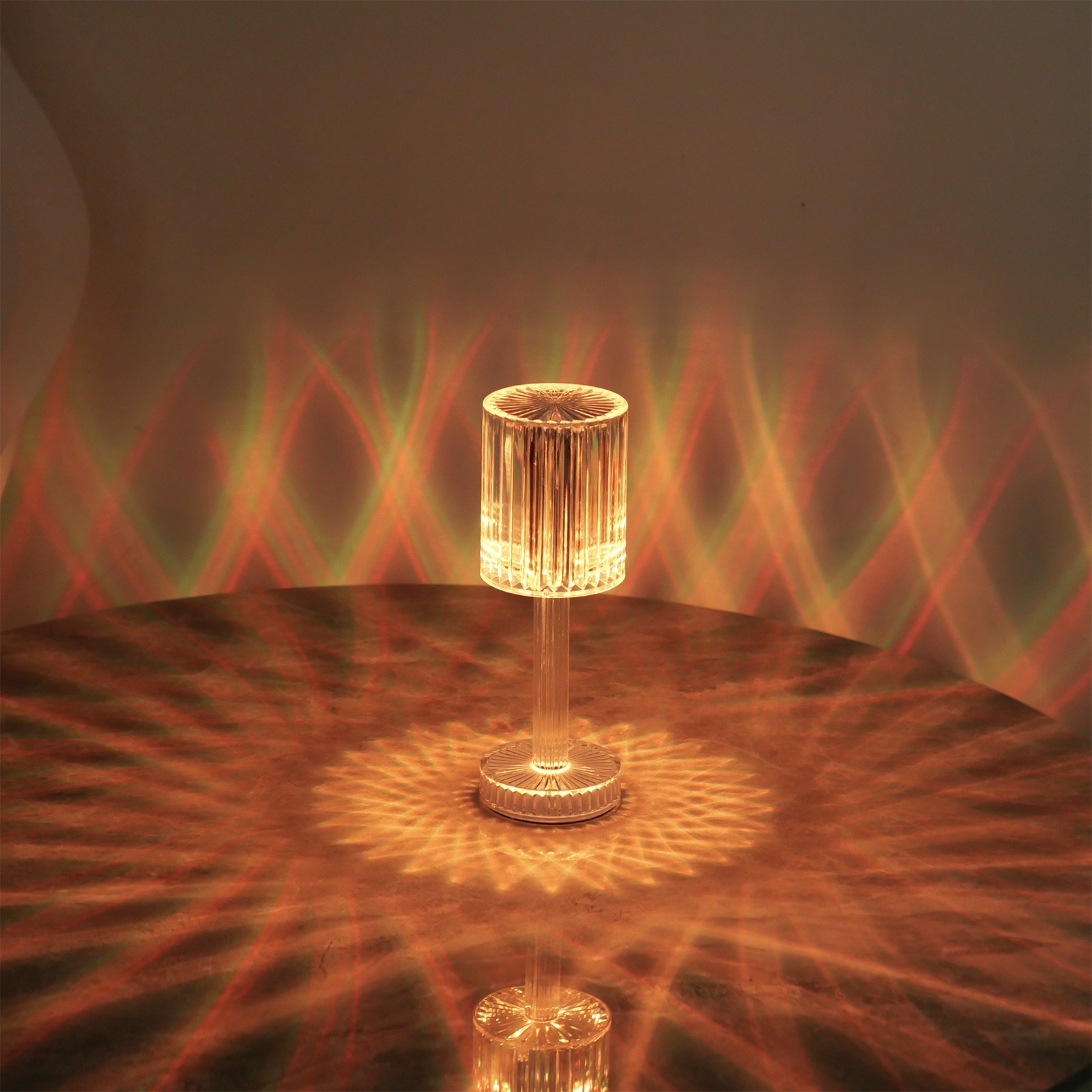 探野者/盖茨比线条氛围小夜灯D卧室床头亚克力礼物灯