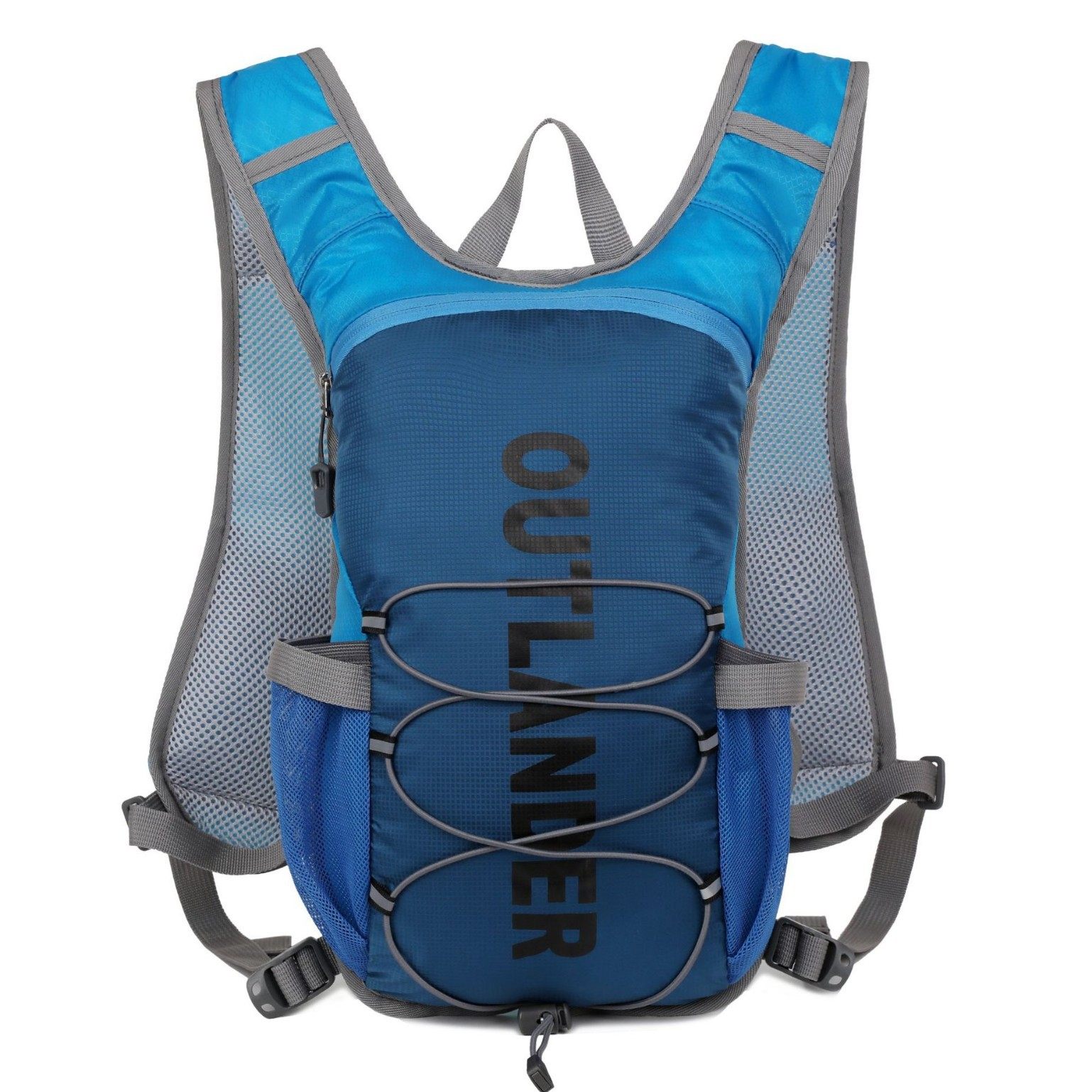 野者新款户外运动骑行包男女防水尼龙自行车背包跑步水袋背包越野