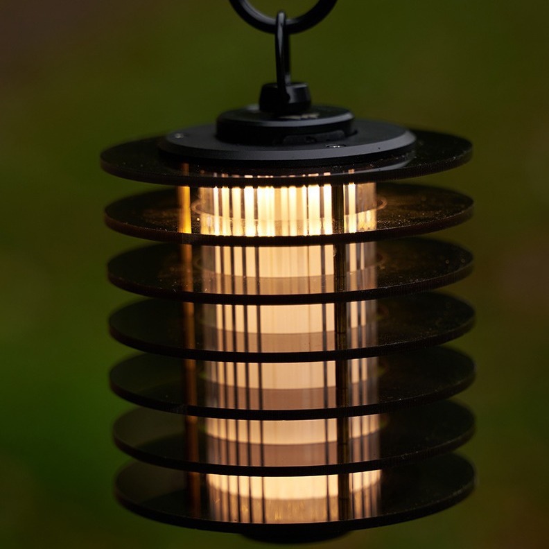 野者户外38灯灯罩亚克力高颜值氛围露营灯灯罩适配38explore夕照