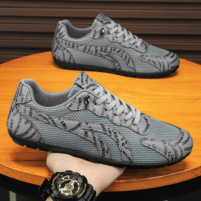 阿甘男鞋冬季透气网面一脚蹬豆豆鞋软底休闲运动男士上班劳保潮鞋,流行男鞋,单鞋,淘宝优惠券,粉丝福利购,淘宝优惠卷