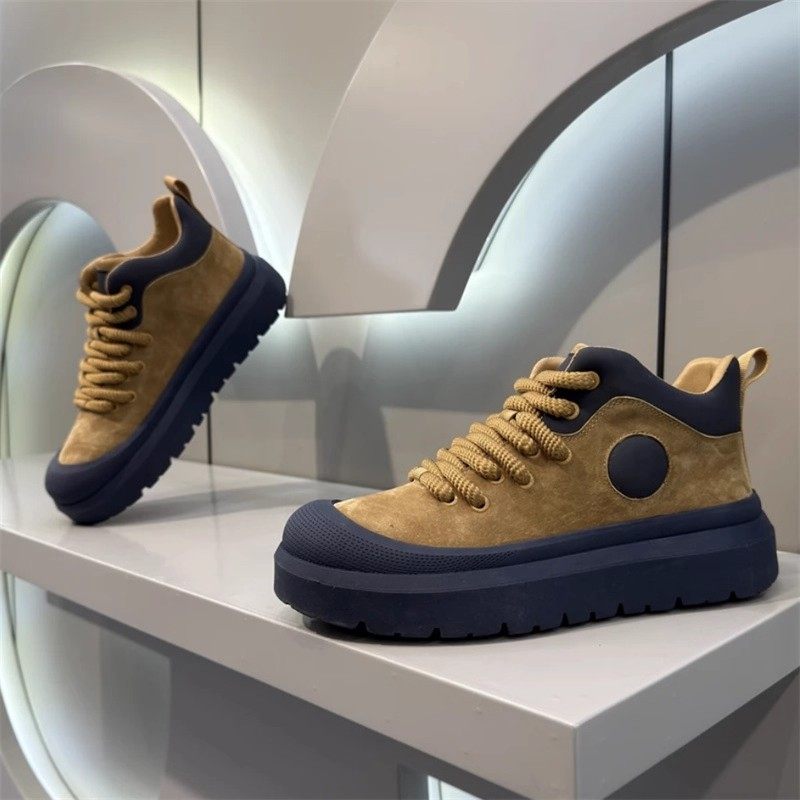 马丁靴男2026新款冬季翻毛皮高帮男鞋舒适英伦中帮靴子厚底工装鞋,流行男鞋,马丁靴,淘宝优惠券,粉丝福利购,淘宝优惠卷