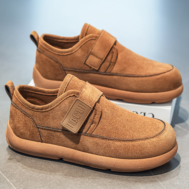 勃肯男鞋2026新款春季潮流复古板鞋男士运动休闲开车大码47豆豆鞋,流行男鞋,单鞋,淘宝优惠券,粉丝福利购,淘宝优惠卷