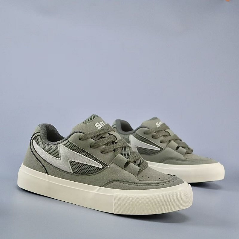 欧洲站男鞋2026新款春季运动休闲百搭板鞋男士低帮厚底轻便面包鞋,流行男鞋,休闲板鞋,淘宝优惠券,粉丝福利购,淘宝优惠卷