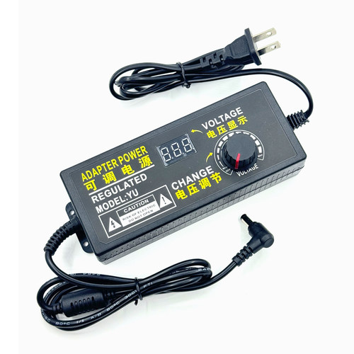 3-24V5A可调电源适配器3-12V10A可调数显直流稳压3-36V3A调速120W