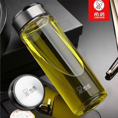 单层加厚水晶泡茶防漏玻璃杯