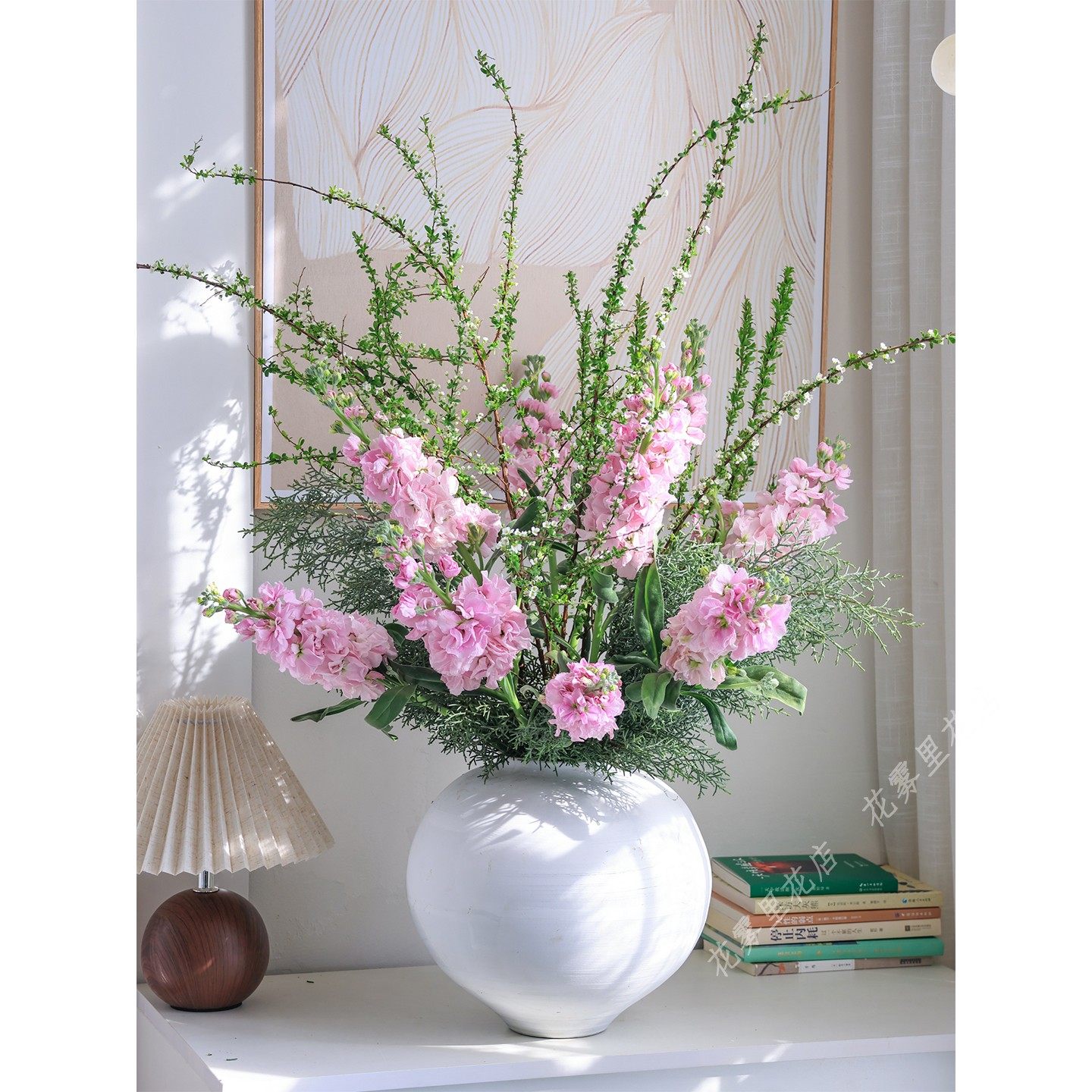 雪柳花紫罗兰雪花松鲜花家用水养插花粉色白色春季鲜切花年宵花,鲜花速递/花卉仿真/绿植园艺,鲜花速递(同城),淘宝优惠券,粉丝福利购,淘宝优惠卷
