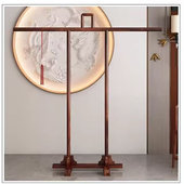 汉服展示架博物馆陈列衣帽架实木落地架和服礼服唐装 龙袍挂衣架