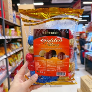 香港代购进口马来西亚Checkers杂锦朱古力/杏仁朱古力每袋500g