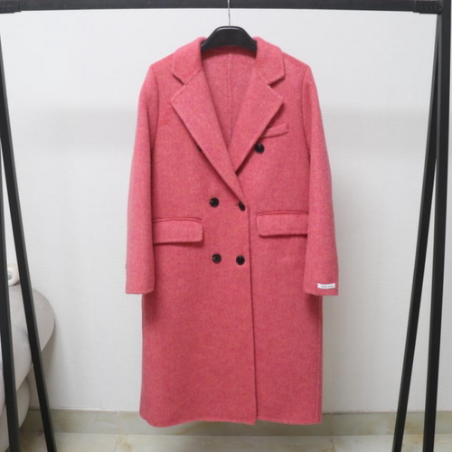 中长款洋气温柔风羊毛呢外套