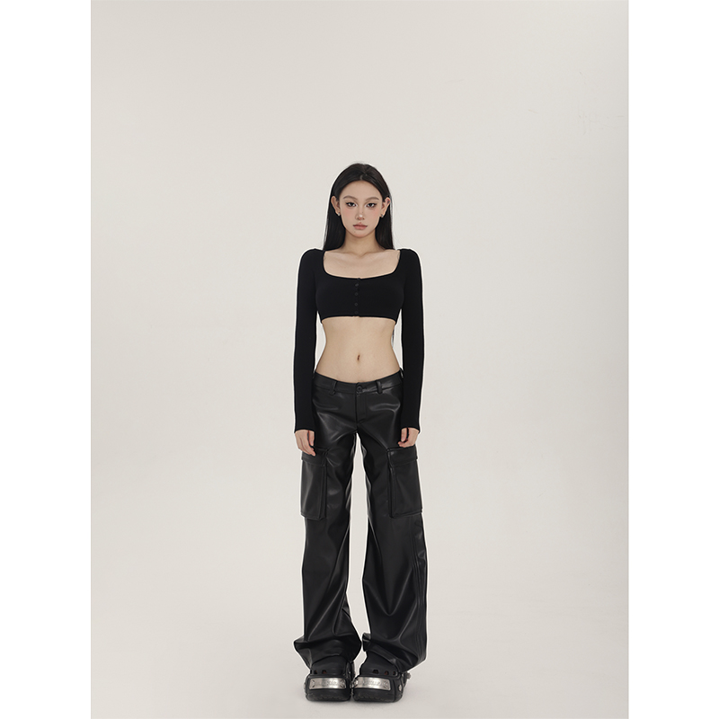 高腰街头PEMPL长裤休闲裤