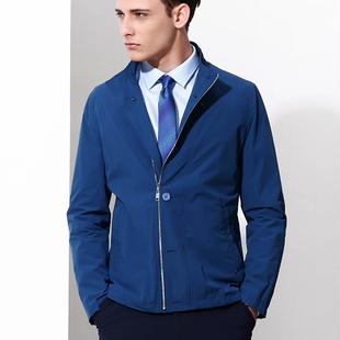 春夏薄款 VSARNNI 华萨尼 2980 立领男士 夹克 轻柔弹力面料 正品