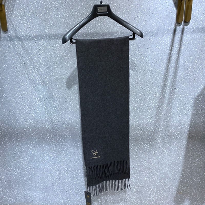 依文 高端 秋冬 男女通用 山羊绒 商务百搭通勤 保暖 围巾 多款入