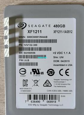 【议价】希捷 XF1212 480G 2.5寸 SATA3 mlc颗
