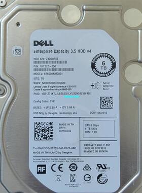 【议价】出个Dell/戴尔的6T企业级硬盘，型号ST6000NM00