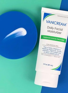 美国 Vanicream薇霓肌本保湿面霜润肤乳液屏障修护无香低敏 89ml