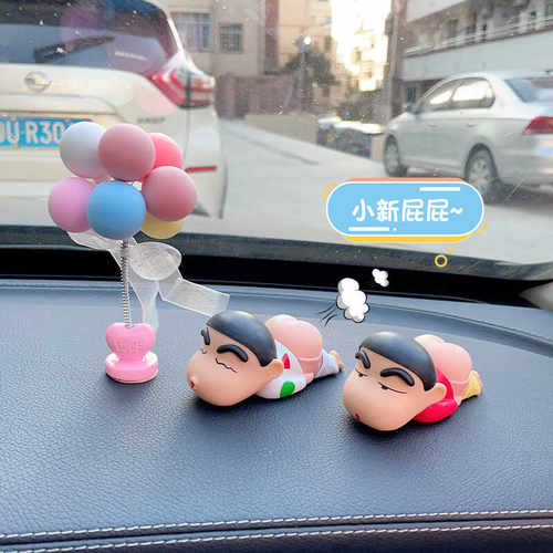 卡通动漫蜡笔小新软屁屁玩偶模型