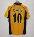 00/01 Liverpool P Away Custom Printed No. 10 Irving + Armband
