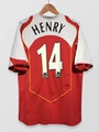 04/05 Arsenal N Home Jersey - Custom Printed #14 Henry