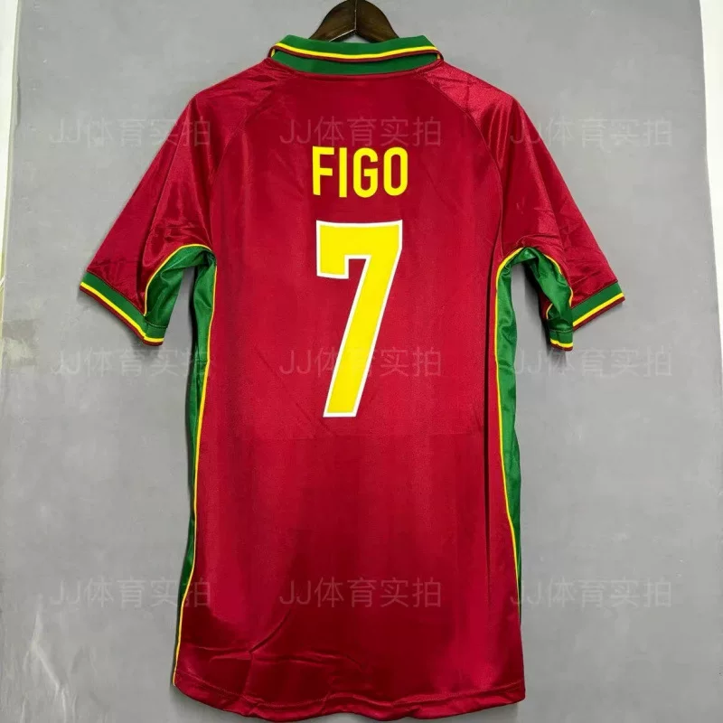 Классический спортивный костюм в стиле ретро для футбола with Portugal Ronaldo Gerard Figojavi Iniesta майка
