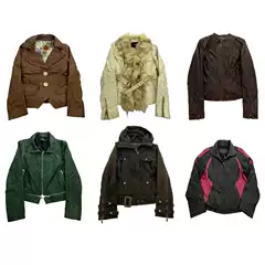 Vintage American-Style Short Slim-Fit Retro Jacket Casual Leather Jacket for Women Hot Girl Coat A28
