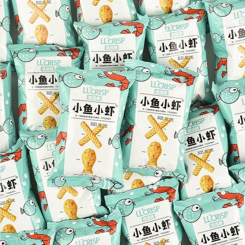 琅琅脆小鱼小虾海苔味饼干虾条膨化童年怀旧办公室休闲解馋小零食,零食/坚果/特产,膨化食品,淘宝优惠券,粉丝福利购,淘宝优惠卷