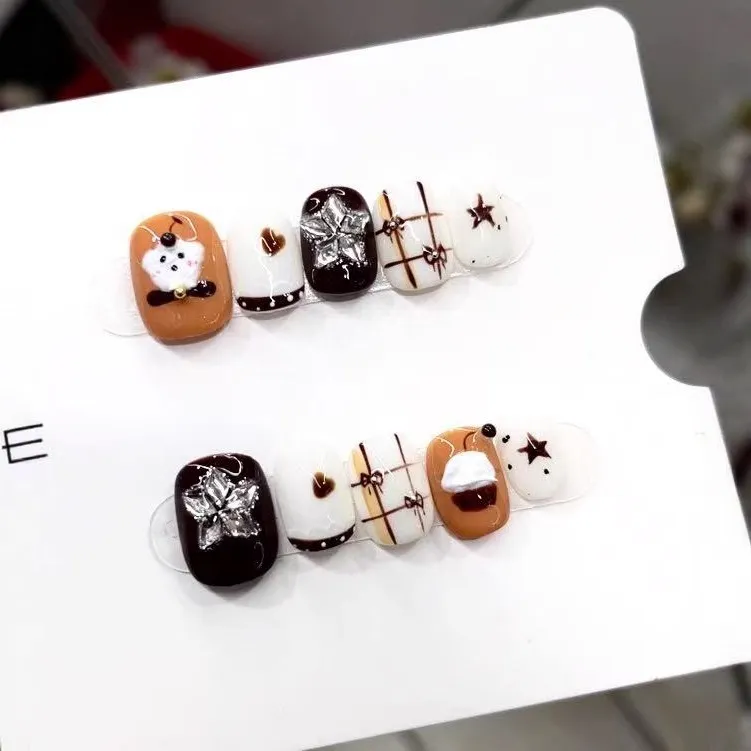 纯手工穿戴甲秋冬新款