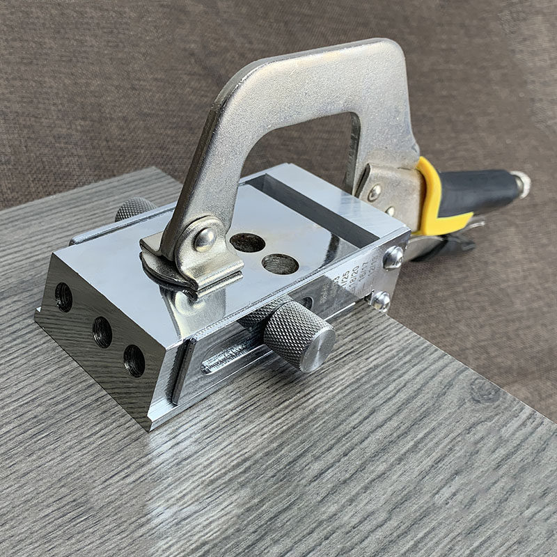 沃一方二代斜眼机木工斜孔器定位开孔器模具打斜孔钻头加硬神器