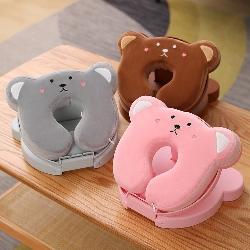 儿童小学生折叠午睡枕趴睡枕学校教室午觉桌上趴趴抱枕头午休神器