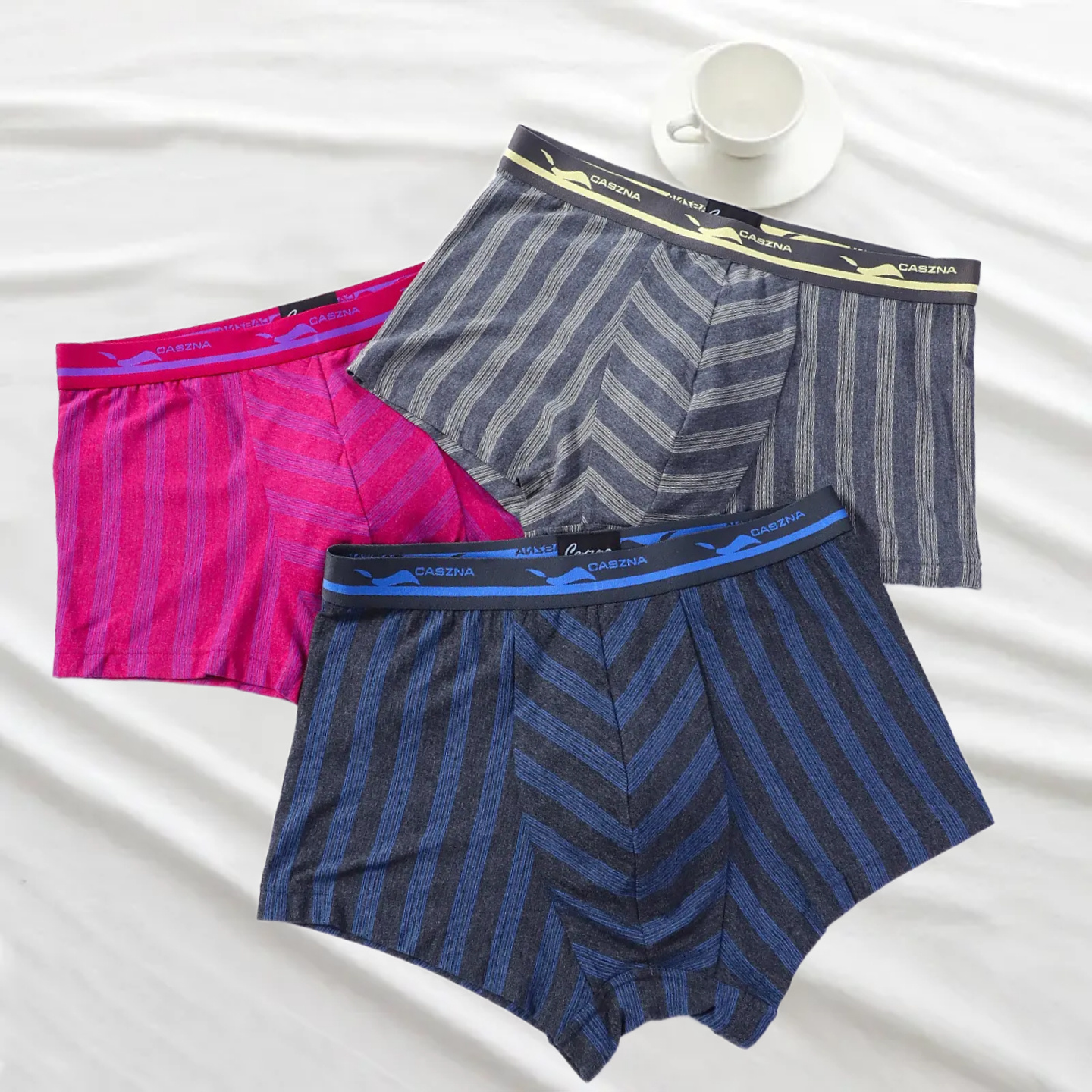 凯舒娜男内裤莫代尔抗菌平角短裤