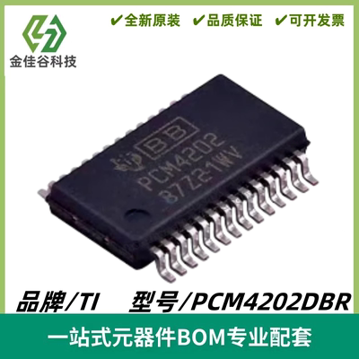 PCM4202DBR 丝印PCM4202 立体声音频 ADC 封装SSOP-28 质量保证