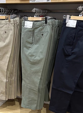 缘D神裤！男装弹力棉质通勤百搭休闲九分裤聪明裤PJ36878 PJ48661