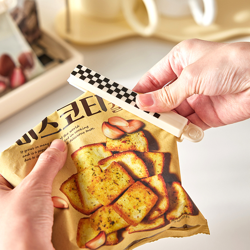 零食茶叶袋封口夹密封性好