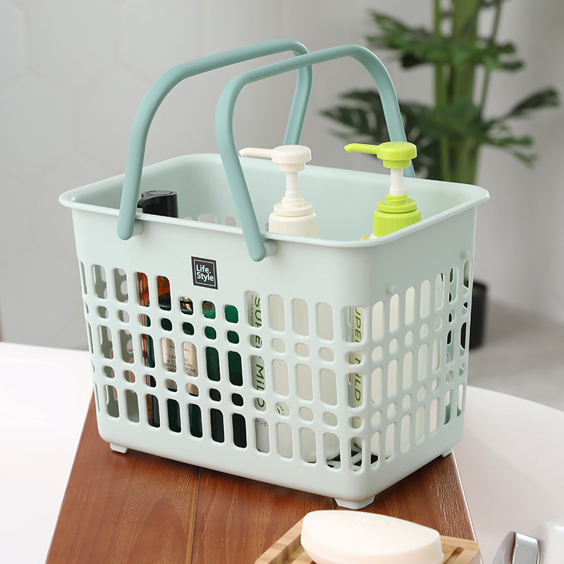 洗澡篮子塑料洗澡筐浴篮浴筐洗澡置物篮浴室手提洗漱筐洗护用品篮,收纳整理,其他收纳篮,淘宝优惠券,粉丝福利购,淘宝优惠卷