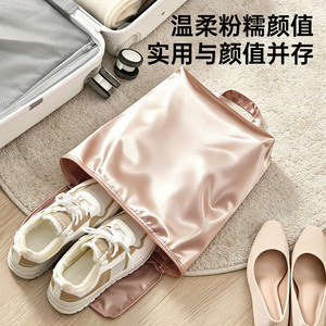 高档替换鞋收纳手提袋上班族女开车上下班高跟鞋运动鞋防尘专用袋