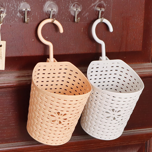 浴室挂篮收纳篮塑料镂空置物篮