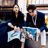 Брендовый модный постер, журнал, европейский стиль, популярно в интернете, английский