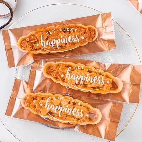 嘟宝家成品焦糖杏仁脆糯米船坚果船小叶酥杏仁酥饼干网红糕点