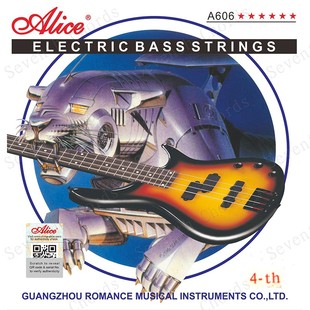 电贝司四弦 爱丽丝电贝司弦 Bass贝斯4弦 105 Alice A606