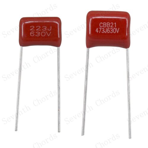 贝司吉他电位器音色电容音色钮薄膜电容 223J630V/473J630V