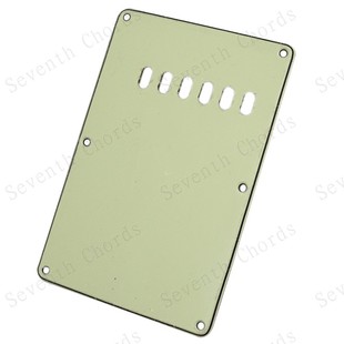 左手款偏六孔电吉他后盖板电路布线背板弹簧仓盖板后护板NH-03-GR