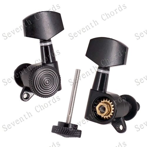 带锁电吉他弦钮后弦弦轴卷弦器