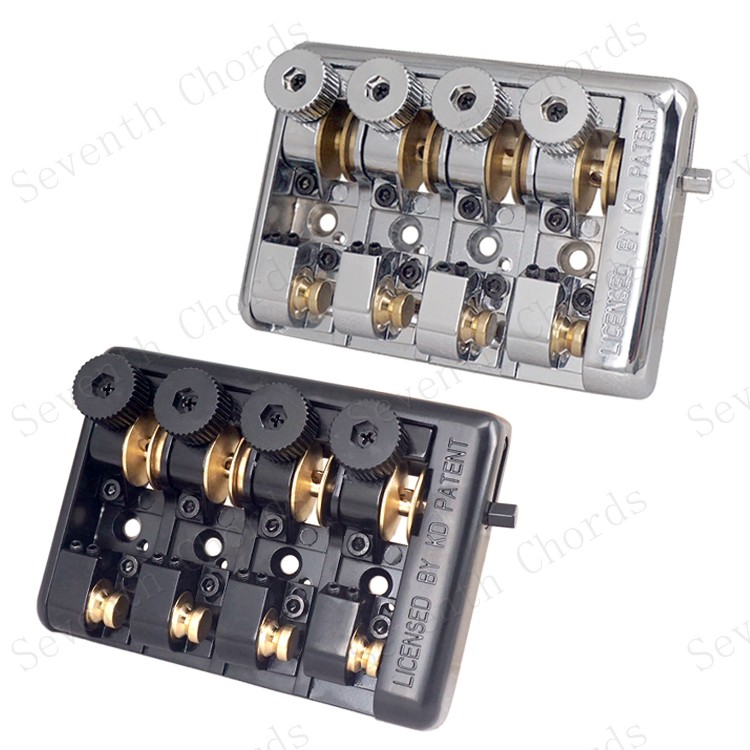 无头电贝斯贝司琴桥拉弦板弦桥下驹琴鞍 Headless Bass Bridge